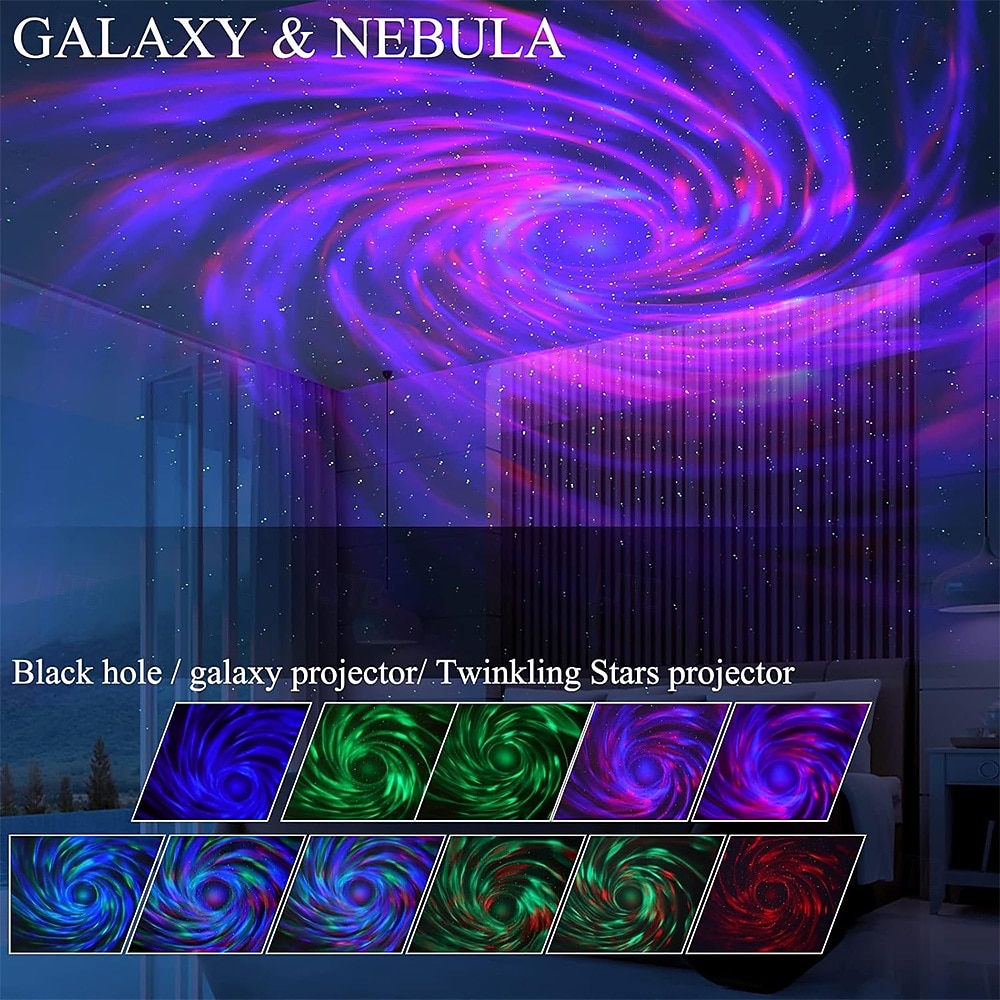 Galaxy Star Projector Night Lights  Gift Lights Disco Lights for Birthday PartiesBirthday Gifts for Everyone Galaxy Star Projector Disco Ball Party Lights for Room Bedroom Living Room 2026 - $66.99 –P2