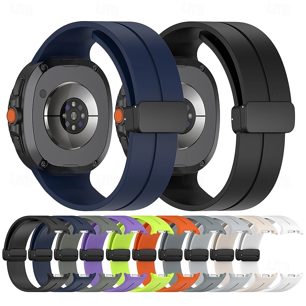 Correa clásica de silicona con hebilla magnética para Samsung Galaxy Watch 8 (44 mm y 40 mm) 2026 - $15.99 –P2