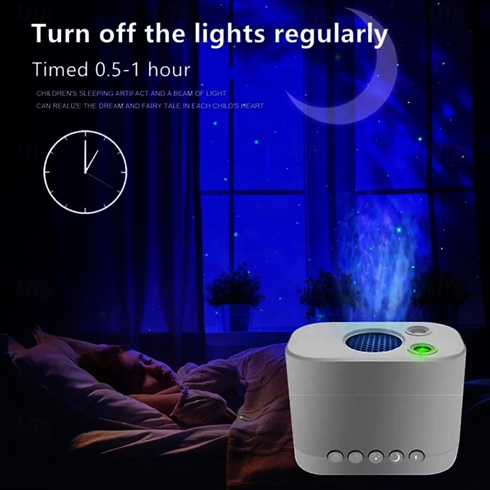 2025年 スタープロジェクターナイトランプ - 寝室の雰囲気を演出するUSB電源の天体投影ライト、明るさ調節可能なLEDナイトライト  コレクション – $49.99 –P5