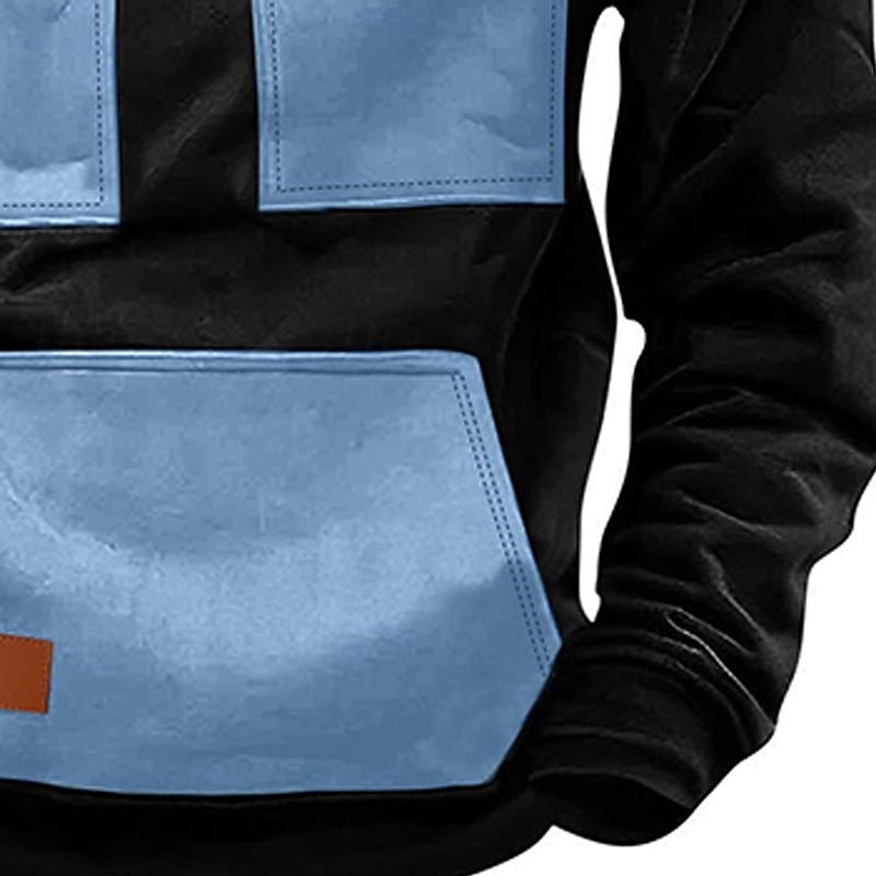 Per uomo Felpa con cappuccio Felpa con cappuccio e zip corta Felpa con cappuccio tattica Rosso Blu Viola Verde Cachi Con Cappuccio Semplice Cerniera Blocco di colore Sport & Outdoor Casuale Quotidiano del 2025 a $23.99 –P7