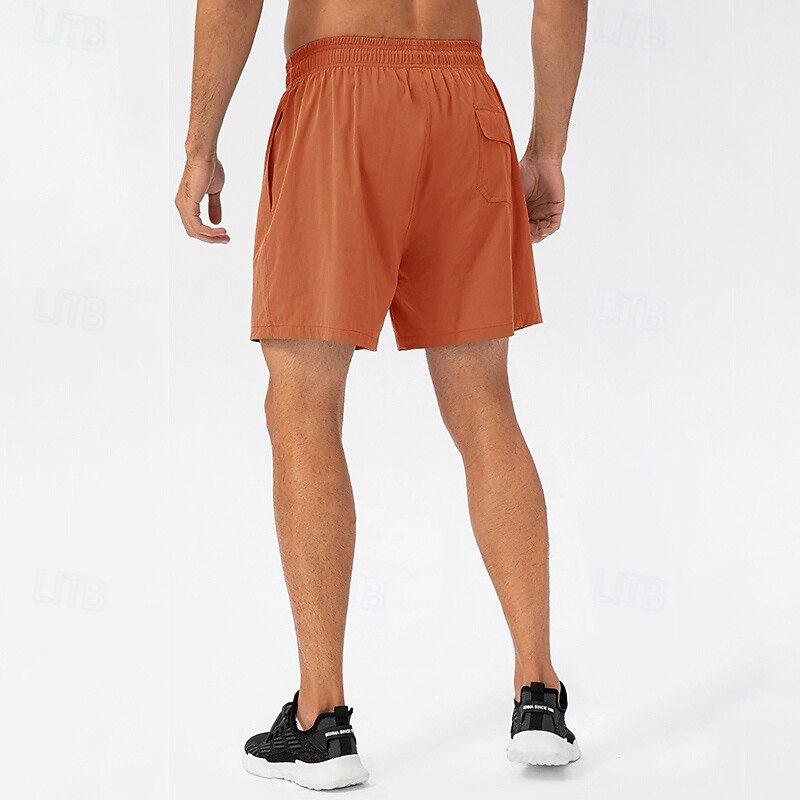 Муж. Шорты для бега Тренировочные шорты С карманами Завышенная Нижняя часть Одежда для спорта и отдыха Для спортивного зала Тренировка Быстровысыхающий Легкость Тренажерный зал Баскетбол Спортивная 2025 - $25.99 –P12