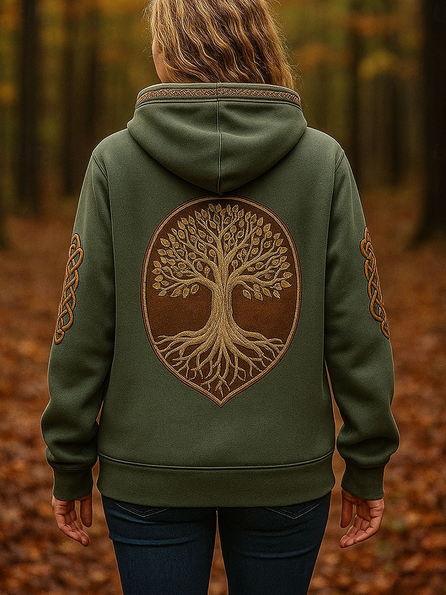 Női Pulóver Hoodie pulóver Grafika Színes Alkalmi Hosszú ujj Kapucni Normál felsők Party estélyi viselet Utca Hétköznapi Arcpír rózsaszín Medence Bíbor Lóhere Khakizöld Tavasz Ősz Tél 2025 - $27.99 –P2