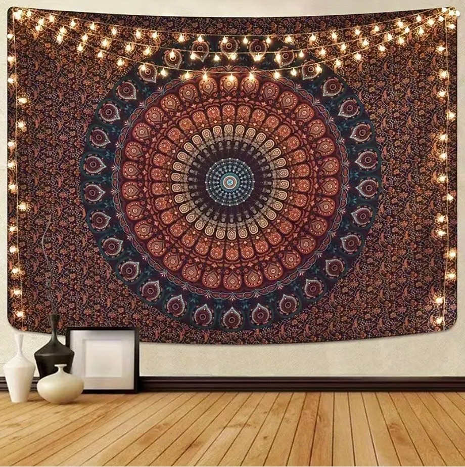 tapeçaria Tapeçarias Mandala Geométrica Boêmio Quarto Sala de estar Dorm Decorações de parede de porta de fundo de 2026 por $21.99 –P12