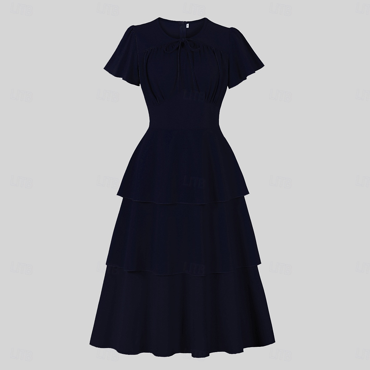 Szüret 1950-es Ruhák Fit and Flare Jelmez Női Karácsony Farsang Valentin nap Parti Hétköznapi Felnőttek Ruha Tavaszi nyár 2025 - $43.99 –P9