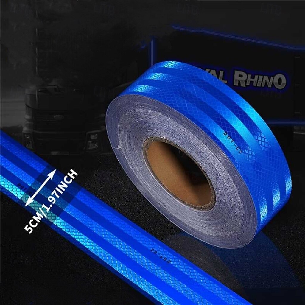 Fita refletiva dot-c2 de alta visibilidade - 1 adesivo de advertência de segurança à prova d'água e resistente para visibilidade noturna e cuidado com perigos, ideal para reboques, caminhões, de 2025 por $63.99 –P6