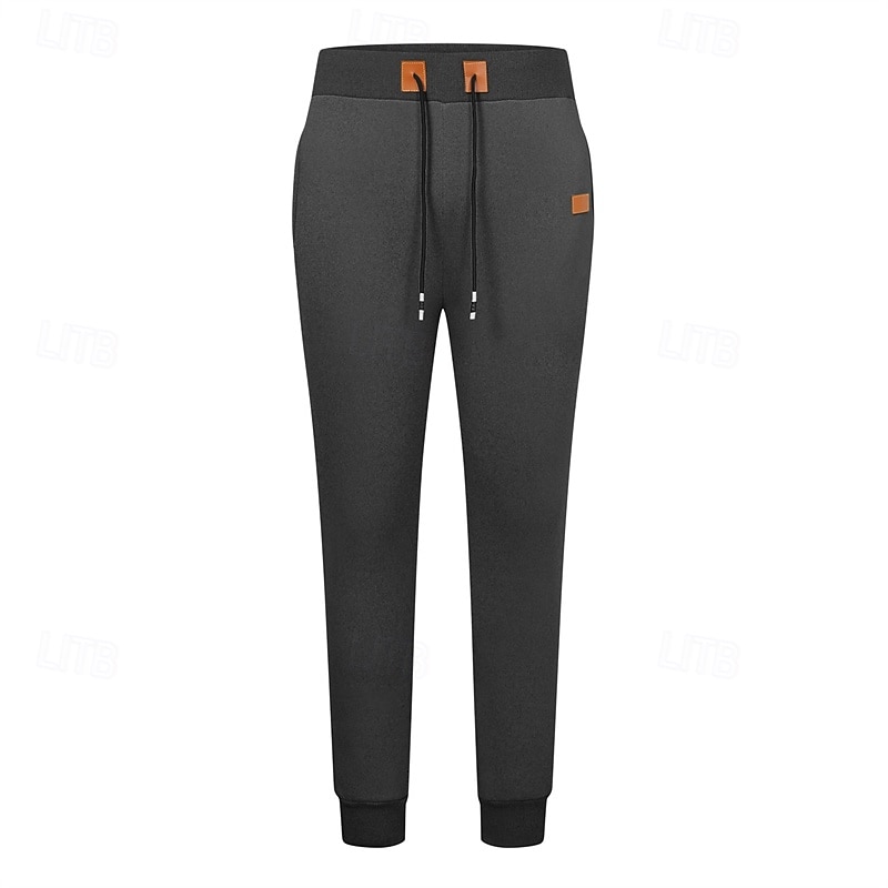 Per uomo Pantaloni in Pile Pantaloni da tuta Joggers Pantaloni invernali Pantaloni Coulisse Tasca Elastico in vita Semplice Comodità Caldo Sport all'Aperto Quotidiano Moda Casual Nero Giallo del 2025 a $21.99 –P16