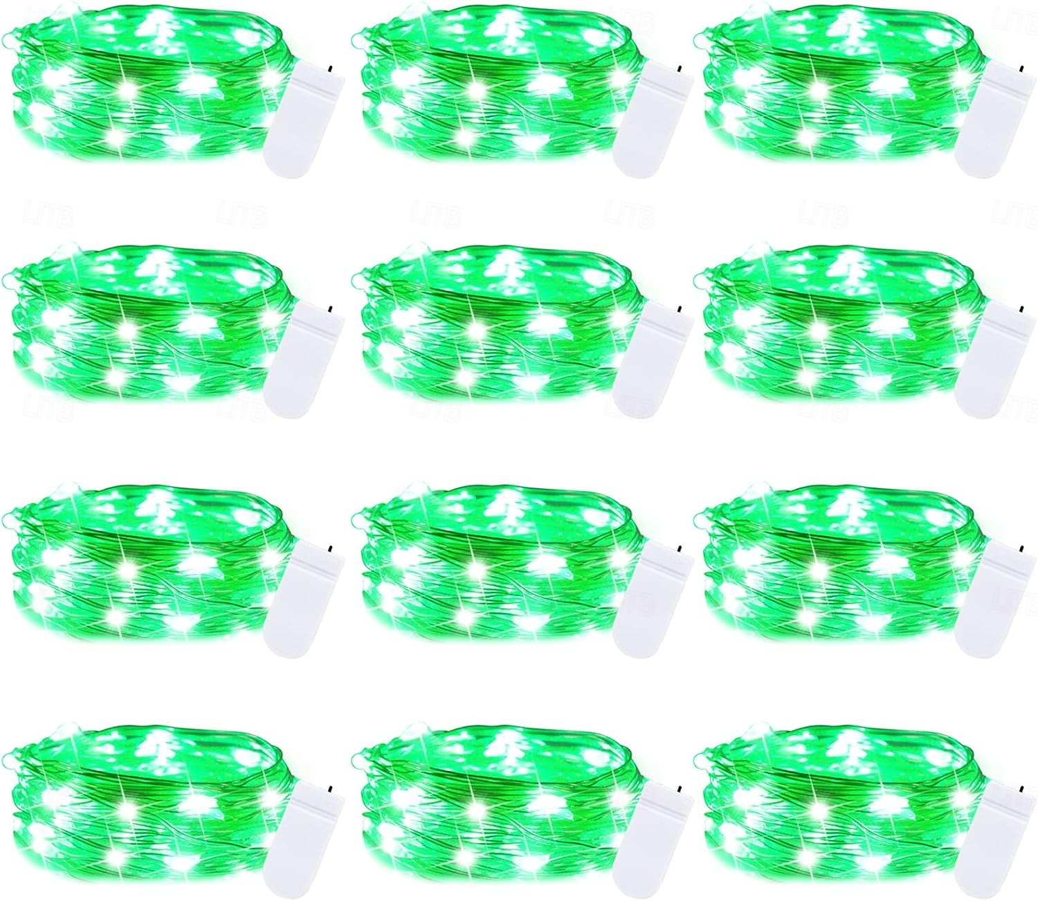 2m Guirlandes Lumineuses 20 LED Blanc Chaud Blanc Rouge Lumières de fil de cuivre Halloween Étanche Vacances Alimenté par piles de 2025 ? $12.99 –P23