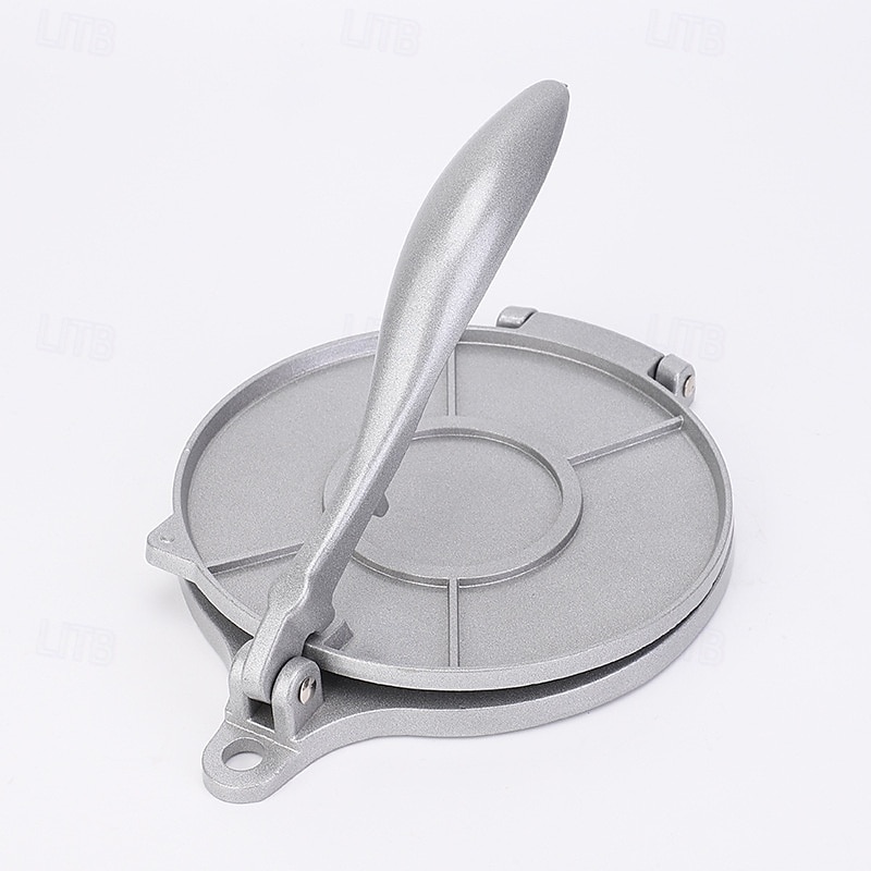 macchina per tortillas manuale in lega di alluminio, modellatrice per pasta di mais, utensile per pancake, gadget da cucina per cucinare in casa del 2025 a $27.99 –P3