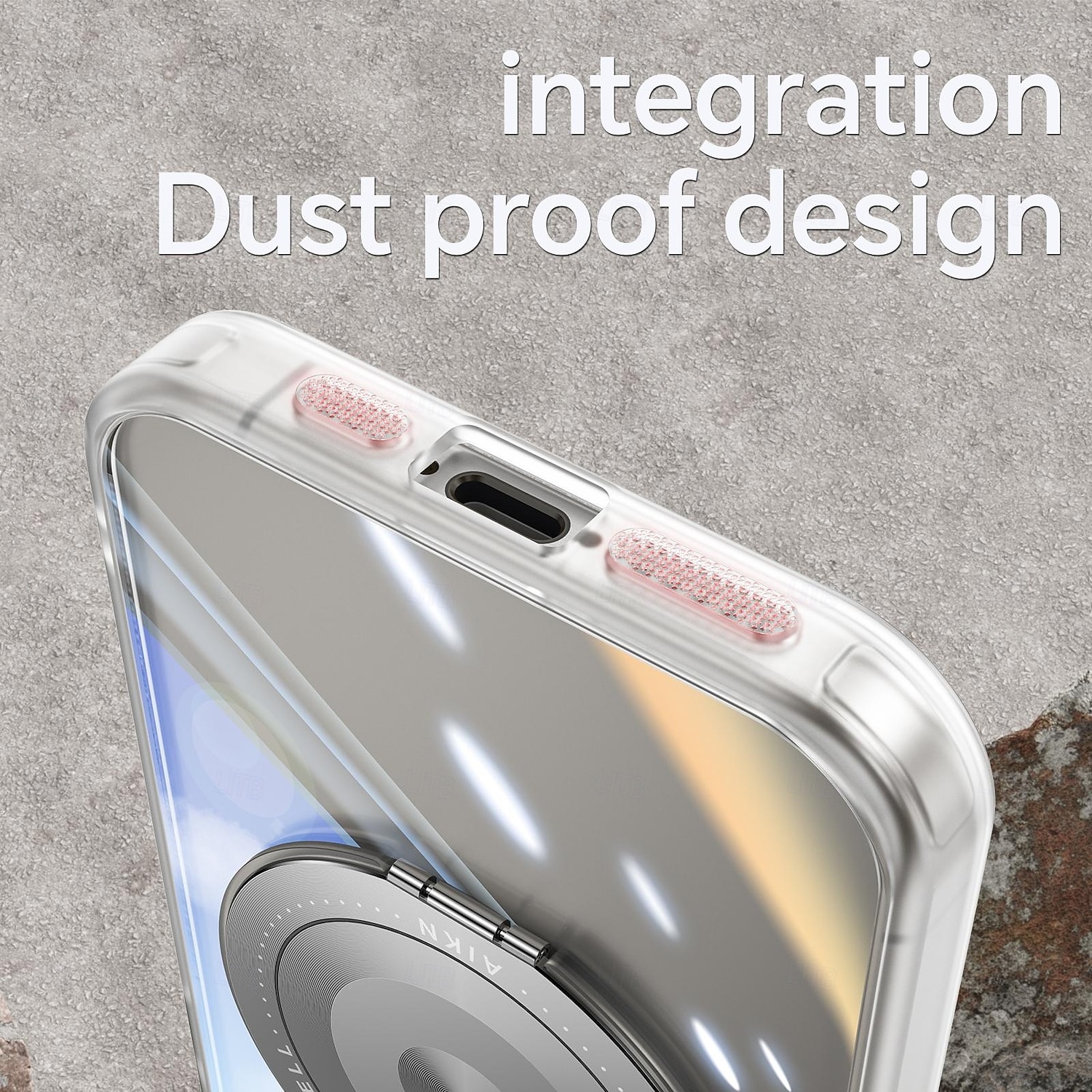 Phone Case For 16 15 14 Pro Max 13 Pro Max Back Cover Magnetic Kickstand Shockproof Retro TPU 2025 - $12.99 –P2