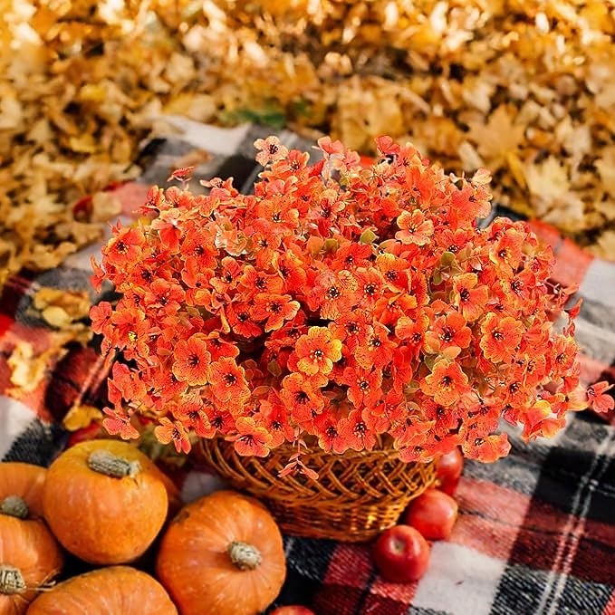 12 Bundles Fall Faux Mums for Outdoor Planters Artificial Fake Mums Fall Decorations for Outdoors Home Fall Autumn Faux Silk Flowers Plants Look Real UV Resistant for Outside Home Porch Patio 2025 - $26.99 –P6