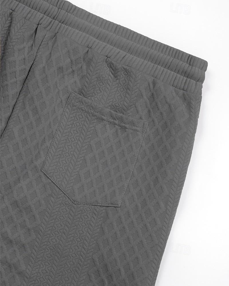 Męskie Spodnie dresowe Uprawiający jogging Spodnie Żakard Ściągana na sznurek Kieszeń Równina Komfort Sporty na świeżym powietrzu Codzienny Moda Codzienny Zieleń wojskowa Czarny Średnio elastyczny 2026 - $21.99 –P10