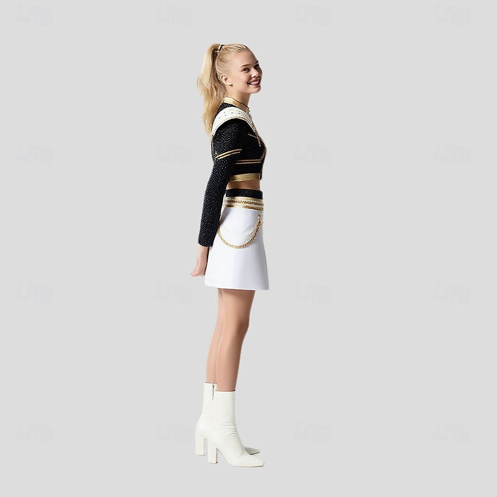 KPop-Dämonenjäger Zoey Dämonenjäger Hunttrix Kostüm Festkleidung Virtuelles Idol Film Cosplay for Damen Erwachsene Halloween Karneval Leistung Comic-Konzert Anime Expo 2025 - $106.99 –P16