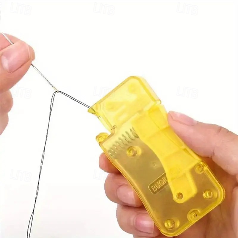 Enhebrador automático de agujas de 2 piezas para coser, herramientas de costura manual para máquinas de coser, manualidades domésticas y suministros de costura. 2025 - $7.99 –P3