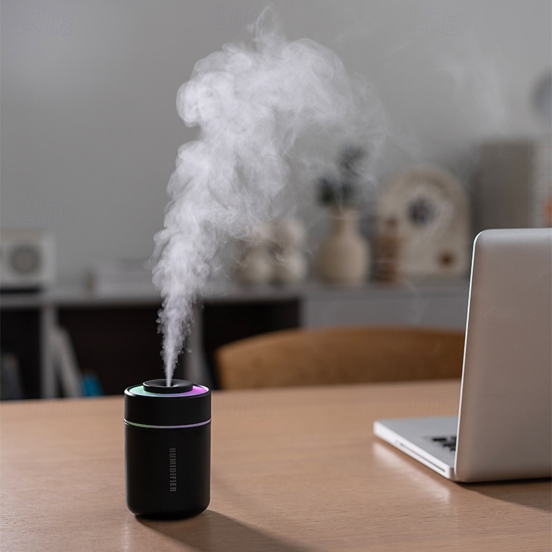 180 ml mini nawilżacz powietrza USB elektryczny do domu i biura, montowany na biurku w pojeździe, kolorowy nawilżacz 2025 - $14.99 –P1
