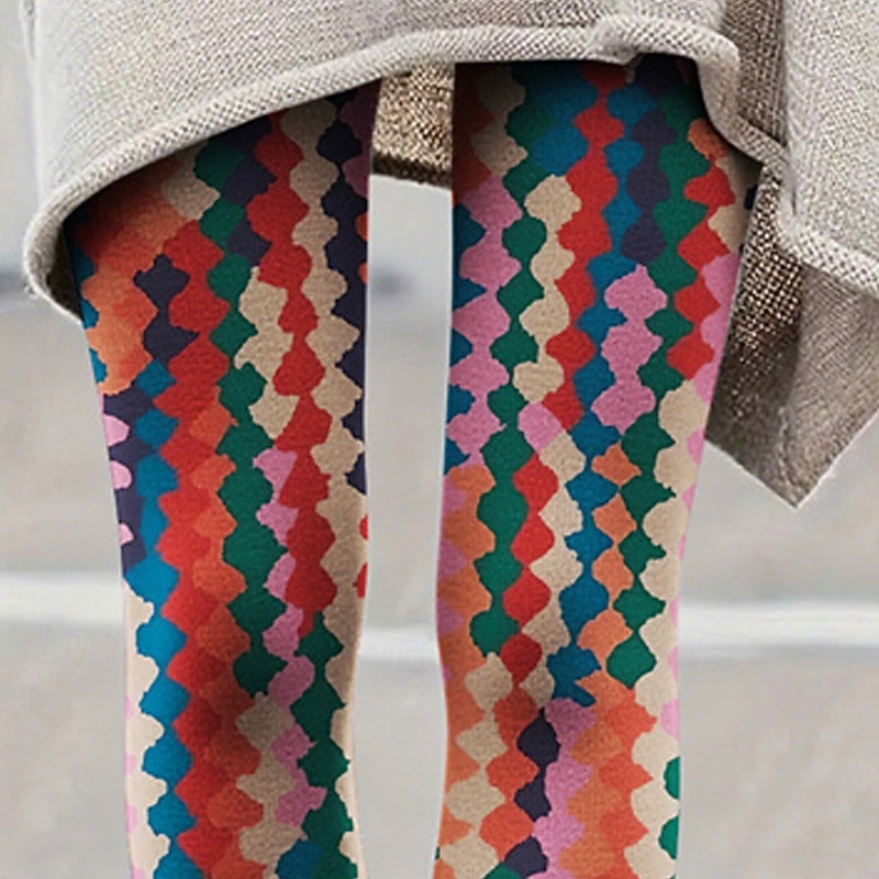 Per donna Pantaloni Leggings Leggings comodi Streetwear Casual Lunghezza intera Vita Alta Grafico Elastico in vita Stampato Traspirabilità Confortevole Elasticizzato Vacanza Streetwear Abbigliamento del 2025 a $17.99 –P2