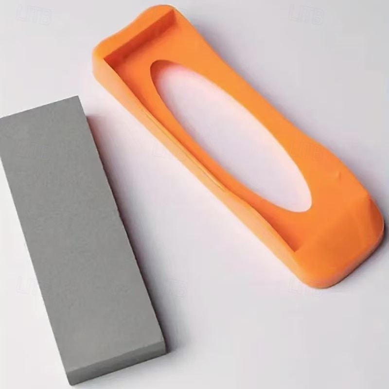2 pietre per affilare a doppia faccia con elevata durezza – base in plastica antiscivolo, affilacoltelli manuali per coltelli da cucina, colori casuali del 2025 a $10.99 –P5