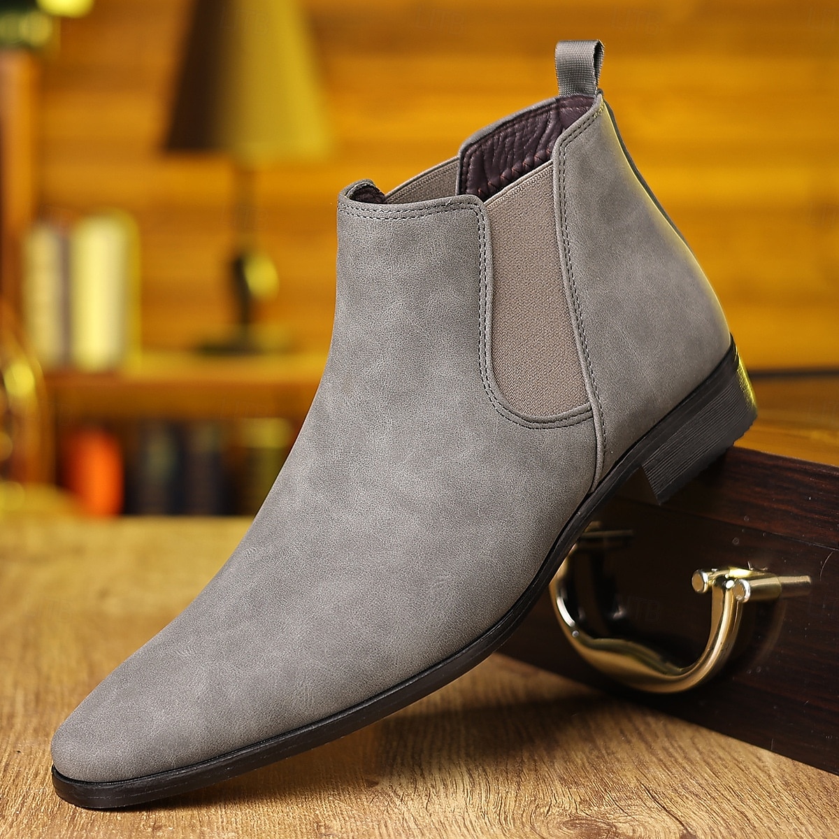 Botines Chelsea para hombre: botines informales de negocios para uso diario y de oficina. 2025 - $64.99 –P17