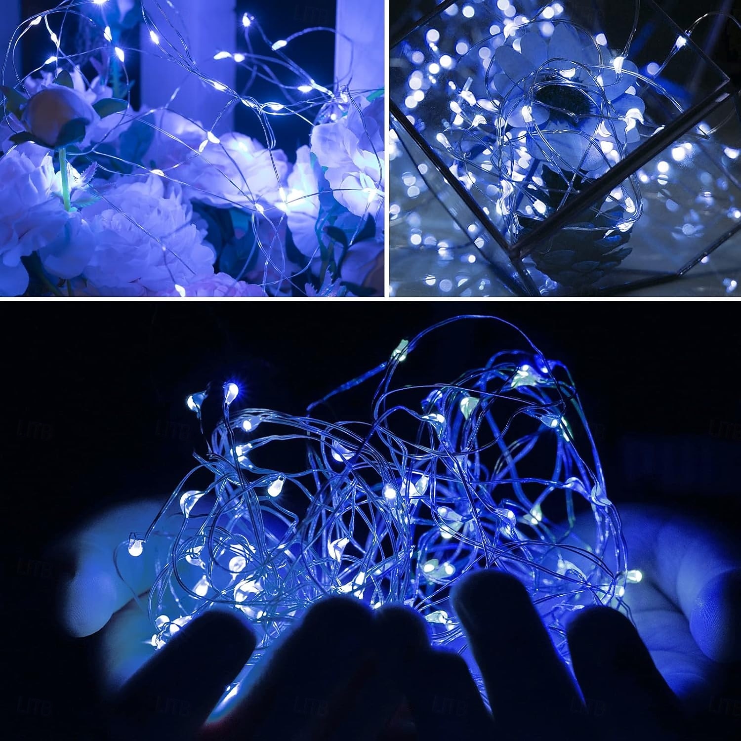 2m Guirlandes Lumineuses 20 LED Blanc Chaud Blanc Rouge Lumières de fil de cuivre Halloween Étanche Vacances Alimenté par piles de 2025 ? $12.99 –P18