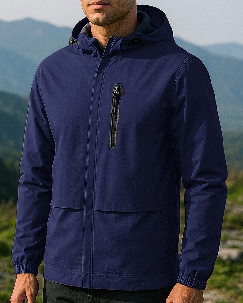 Homens Jaqueta Corta-Vento Jaqueta Softshell Jaqueta de Trilha Ao ar livre Prova-de-Água A Prova de Vento Roupas de caminhada Roupas de caminhada Primavera Outono Blusas Campismo / Escursão de 2025 por $34.99 –P5
