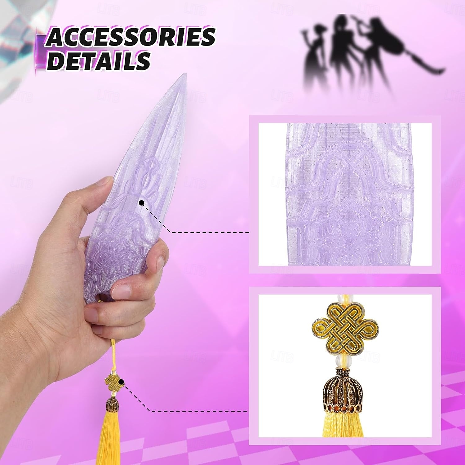 Cacciatori di demoni KPop Zoey Cacciatori di demoni Accessori Cosplay di film for Per uomo Per donna Adulti Halloween Carnevale Performance Halloween del 2025 a $35.99 –P10
