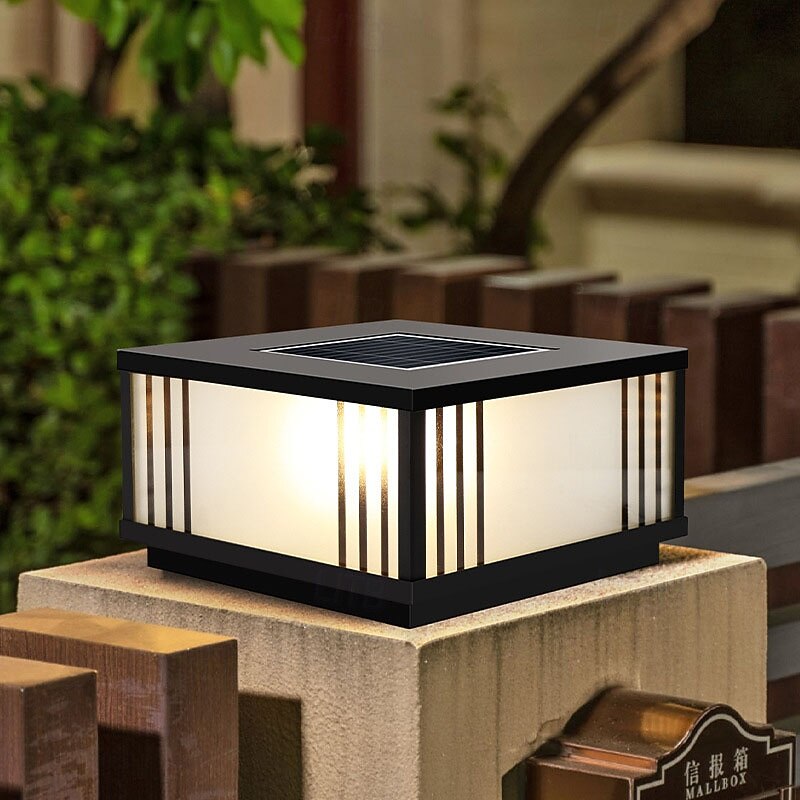 Lampada da esterno a LED, lampada da terra impermeabile, per cortile, portico, patio, esterno, terrazza, garage, cortile, lanterna da terra esterna del 2025 a $199.99 –P2
