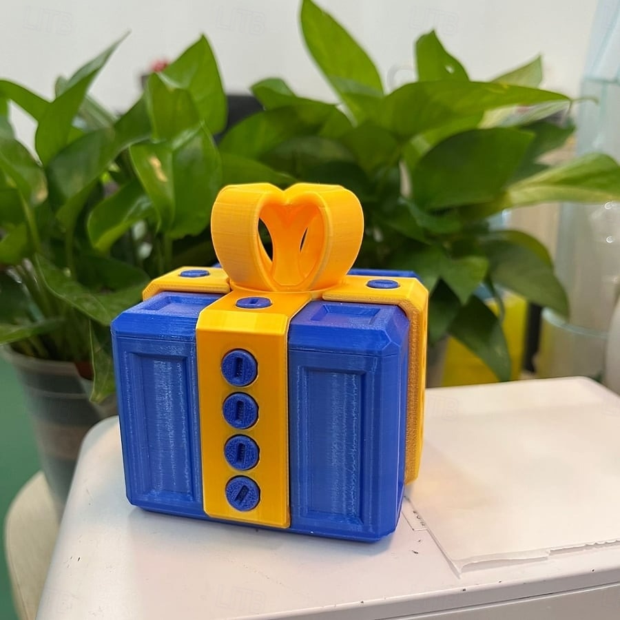 Ornamenti per scatole regalo fastidiose stampate in 3D, divertenti giocattoli, scherzi, puzzle, scatole, scherzi creativi, regali per amici, famiglie, feste, intrattenimento, novità, sorpresa per le vacanze. del 2025 a $19.99 –P8
