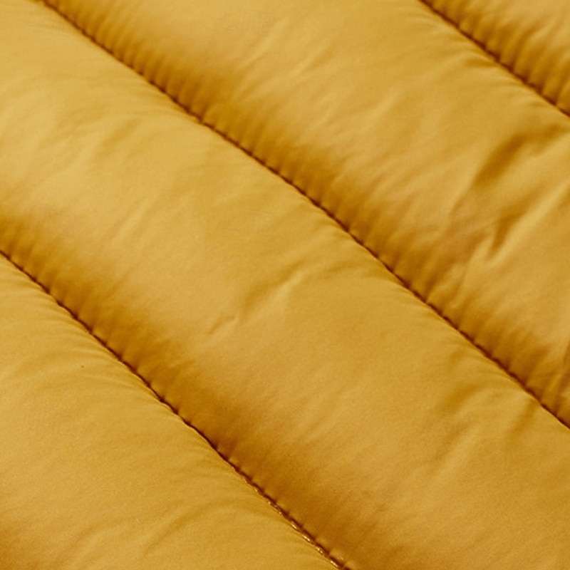 Муж. Пуховик Жилет Жилет Отпуск Повседневные Свидание Мода На каждый день Зима Карман Полиэстер Сохраняет тепло Удобный Сплошной цвет Молния Воротник-стойка Стандартный 2026 - $42.99 –P5