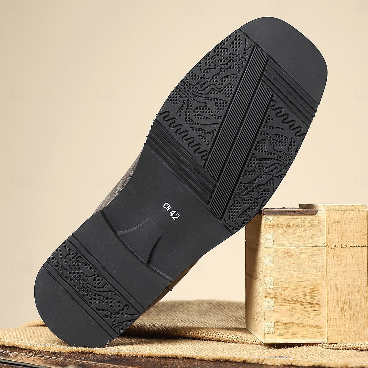 Per uomo Stivali Stivali da Cowboy Retrò Camminata Vintage Casual All'aperto Quotidiano Pelle PU Camoscio Confortevole Antiscivolo Caldo Stivali a Metà Polpaccio Slip-on Nero Marrone Cachi Estate del 2026 a $64.99 –P4
