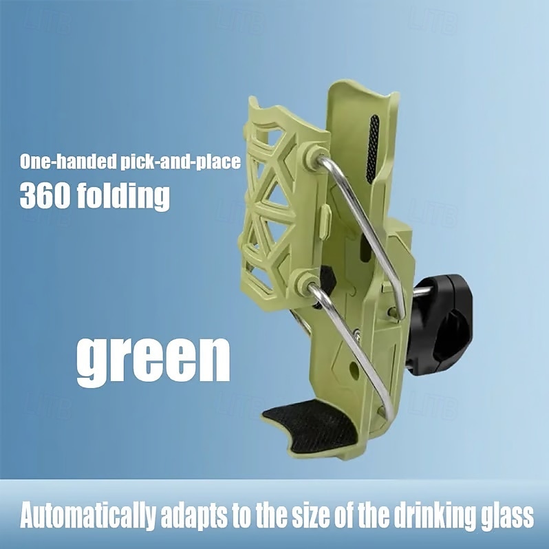 självjusterande mugghållare 360 graders roterbar autolåsande självjusterande bilmugghållare universal cykel motorcykel vattenflaskhållare verktygsfri installation för cyklar, motorcyklar, barnvagnar 2026 - $19.99 –P14