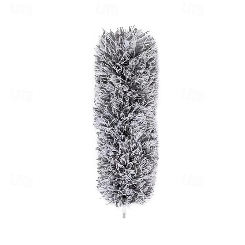 Plumero de microfibra curvo, retráctil y lavable, de 2,8 metros de largo, con mango extensible, flexible y electrostático, ideal para limpiar el hogar, ventiladores de techo de gran alcance, 2025 - $6.49 –P17