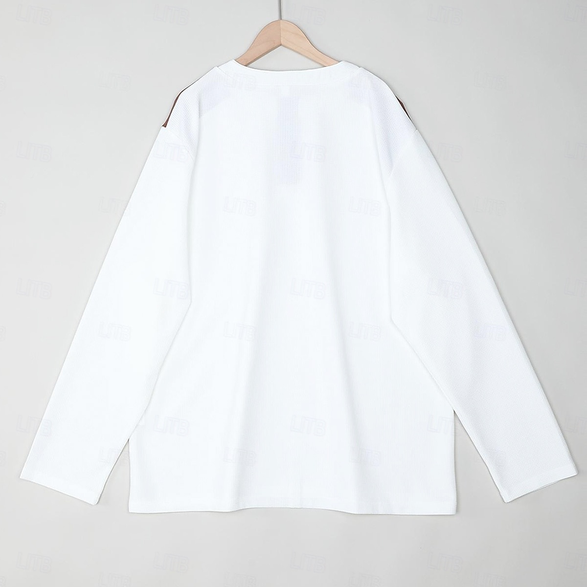 Férfi Gofri Henley ing Tee Top Hosszú ujj Henley Ősz Tavasz & Ősz Színes Divat Dizájn Alap Színes Vakáció Utca Hétköznapi Fekete Fehér Piros Férfi felső póló 2025 - $21.99 –P8