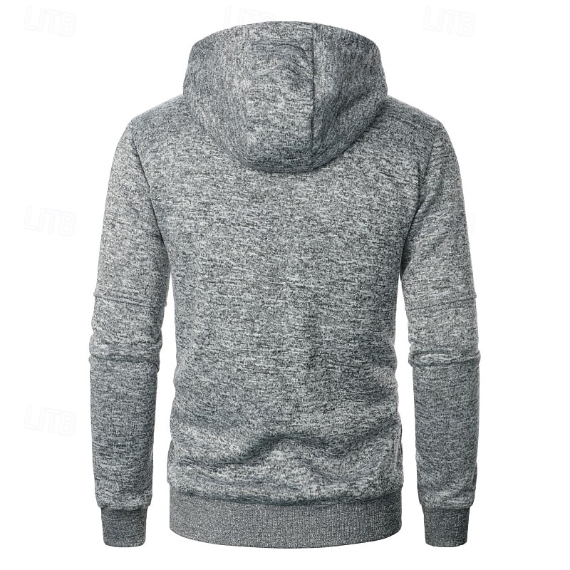 Homme Sweat à capuche Sweat à capuche zippé intégral Sweat à capuche tactique Rouge vin Bleu Denim Noir Vert Véronèse bleu marine À capuche Uni Fermeture éclair Sport & Loisir Occasionnel Quotidien de 2025 ? $23.99 –P11