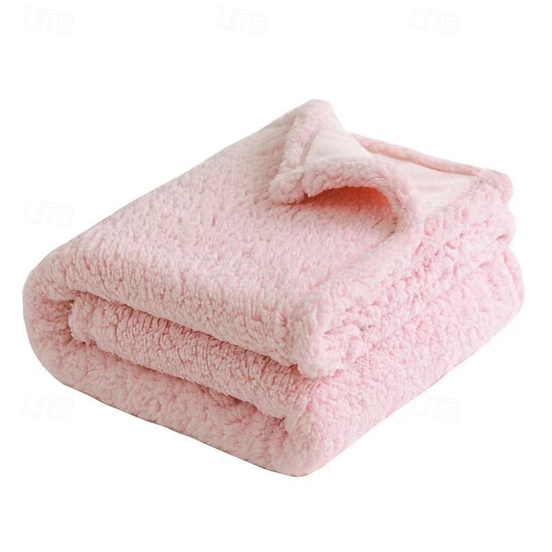 Pătură impermeabilă pentru animale de companie pătura groasă din flanel și sherpa pentru patul animalelor de companie pătură moale din catifea pentru câini 2025 - $11.49 –P25