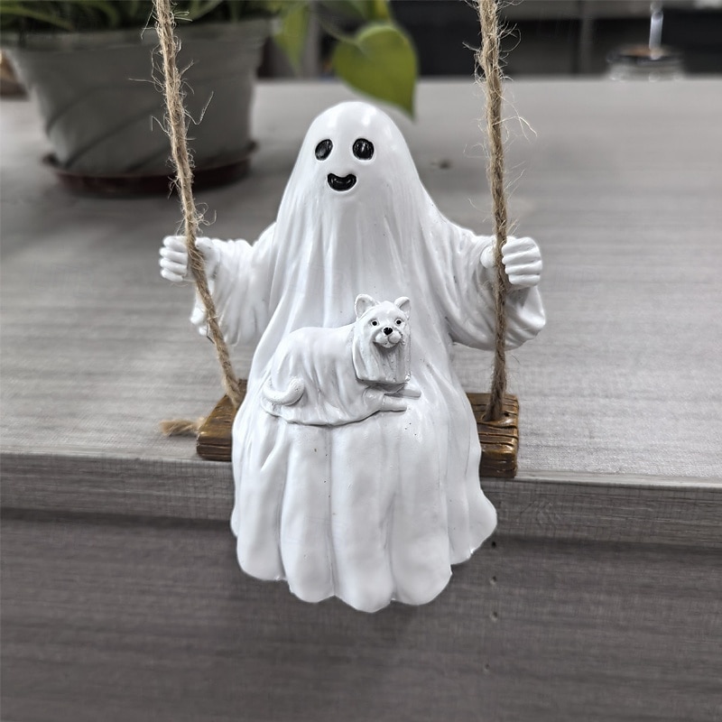 1 stk. søt huskebil-sjarm til bakspeiloppheng til halloween &julepynt perfekt gaveidé 2025 - $17.99 –P8