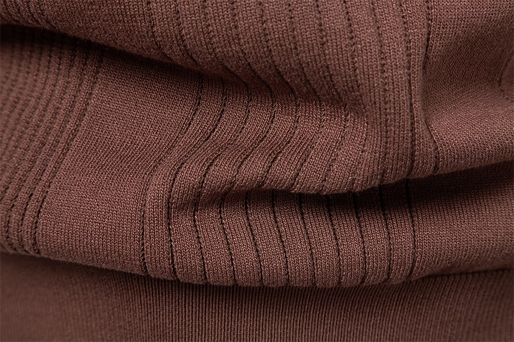 Herre Pullover genser Strikke Vanlige topper Fargeblokk Knapper Helfarge Polokrage Årgang Daglig Skole Hjem Klær Vår Høst Blå Brun S M L 2025 - $32.99 –P18