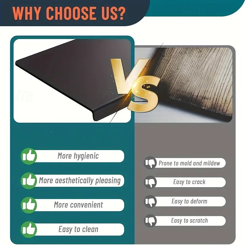 High-Strength PET Cutting Board with Protective Edges – Food-Safe, Durable, Scratch-Resistant, Easy-Clean Kitchen Chopping Board – Sturdy Modern Design for Home Chefs 2025 - $24.99 –P2