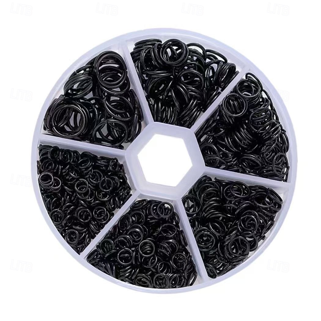 960 ks spojovacích kroužků s O-kroužky – kovové otevřené kroužky pro výrobu šperků, náramků, náušnic &náhrdelníky 2026 - $13.99 –P12