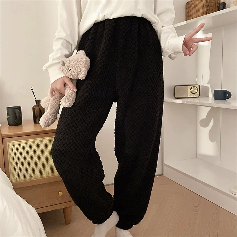 Per donna Pantaloni in velluto a coste Pantaloni Eleganti Dritto Casual Più velluto Lunghezza intera Naturale Semplice Elastico in vita Confortevole Casa Casuale Abbigliamento quotidiano Fiore di del 2025 a $20.99 –P7
