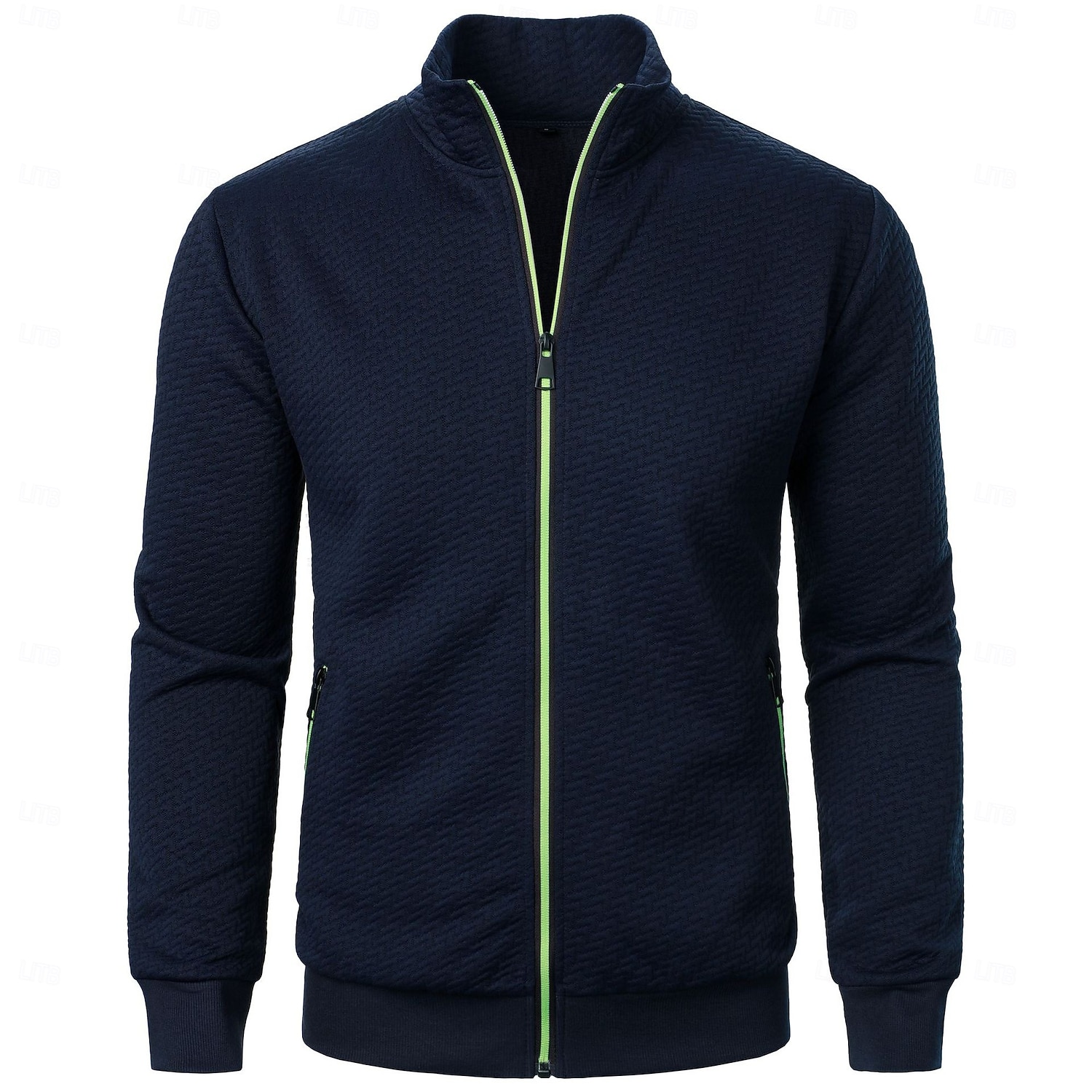 Men's Outdoor Jacket Sport Coat Formal Home Pocket Minimalist Spring Fall Solid Color Active Neutral Shirt Collar Regular Black Burgundy Navy Blue Khaki Grey Jacket 2026 - $28.99 –P6