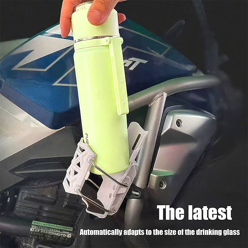 självjusterande mugghållare 360 graders roterbar autolåsande självjusterande bilmugghållare universal cykel motorcykel vattenflaskhållare verktygsfri installation för cyklar, motorcyklar, barnvagnar 2026 - $19.99 –P9