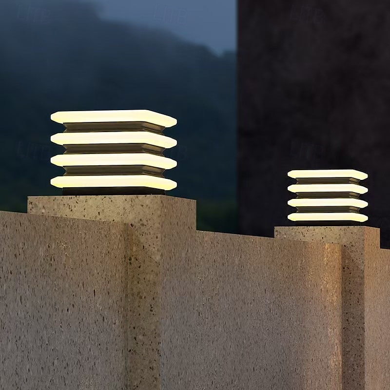 Lampada da esterno a LED, lampada da terra impermeabile, per cortile, portico, patio, esterno, terrazza, garage, cortile, lanterna da terra esterna del 2025 a $302.19 –P7