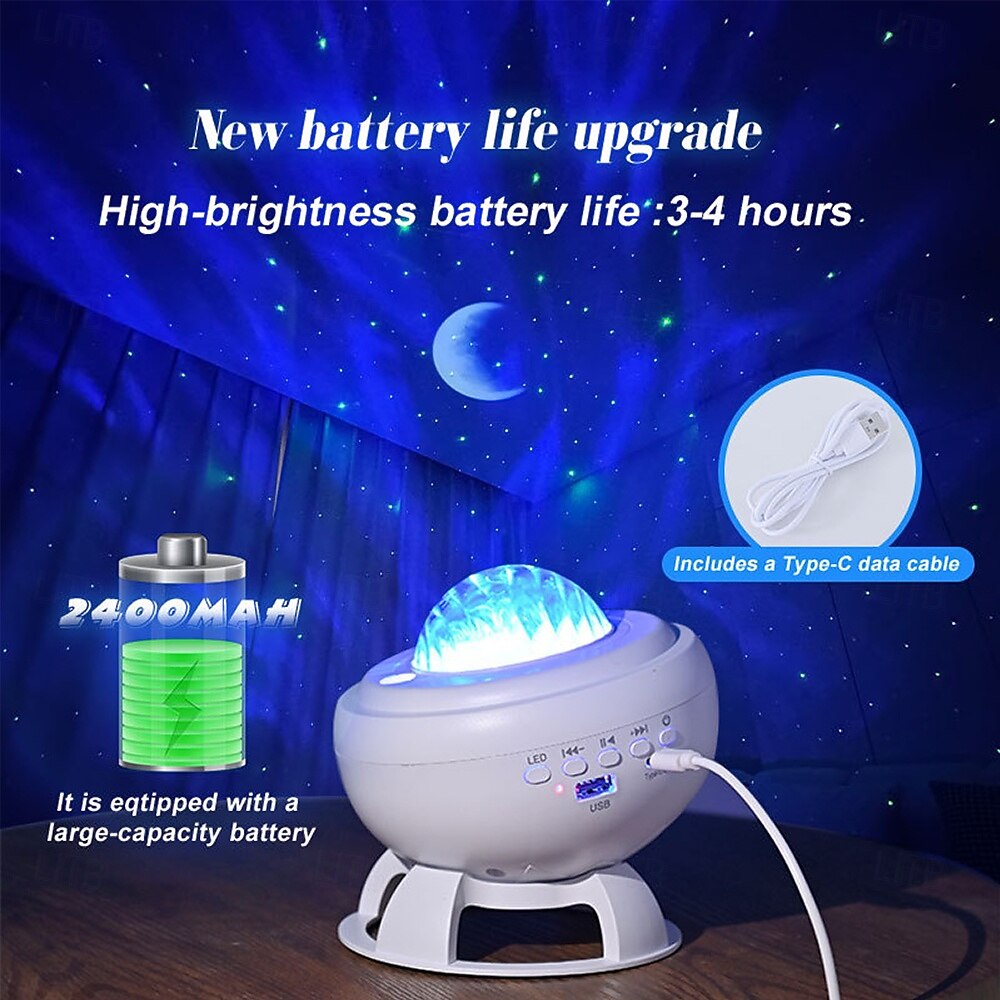 Galaxy Projector Gift Galaxy Light Aurora Star Projector With ...