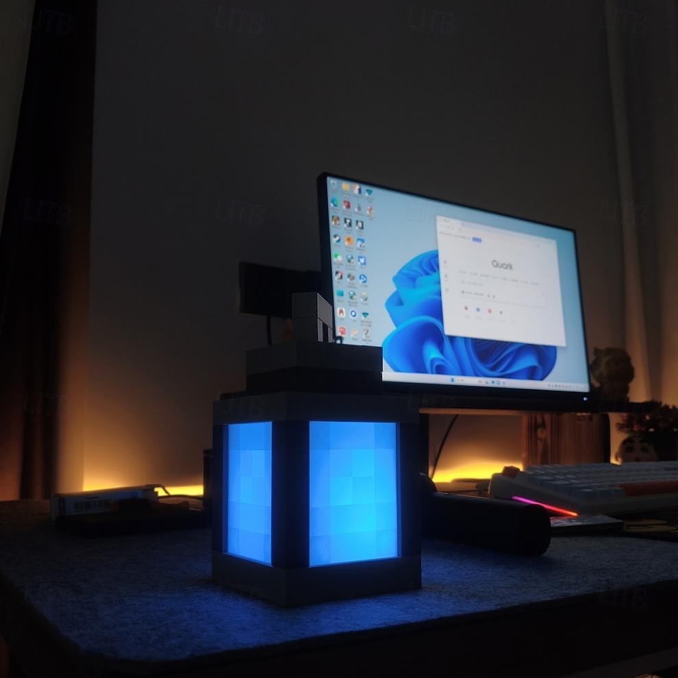 Lanterna noturna - Luz noturna LED de parede de 16 cores com interruptor de toque &Lâmpada noturna recarregável com controle remoto, luminária de mesa montável, luminária de mesa para cosplay, de 2025 por $35.5 –P2
