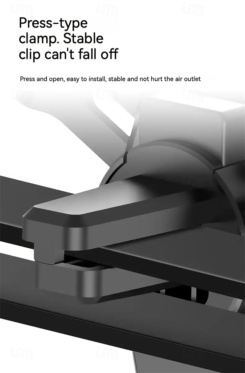 Car Phone Holder Anti-shake Gravity Car Holder For Car Air Vents 2026 - $10.99 –P5