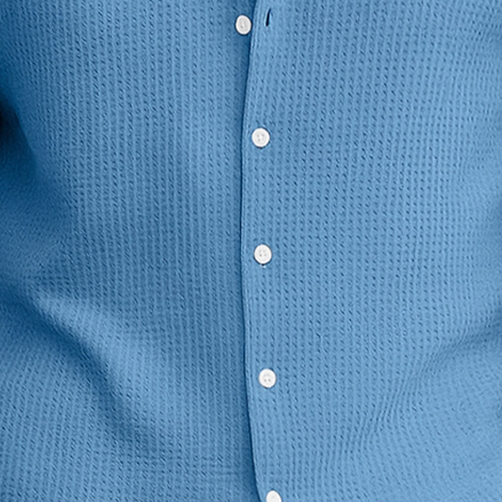Per uomo Camicia Estiva Camicia button-down Camicia casual Camicia con Colletto Camicia a maglia a nido d'ape Bianco Giallo Rosso Blu Manica Corta Semplice Testurizzato Dentellato Collo ripiegato del 2025 a $22.99 –P3