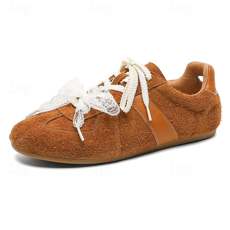 Baskets rétro à lacets en daim pour hommes, chaussures décontractées légères pour le style urbain et les tenues de week-end de 2025 ? $64.99 –P1