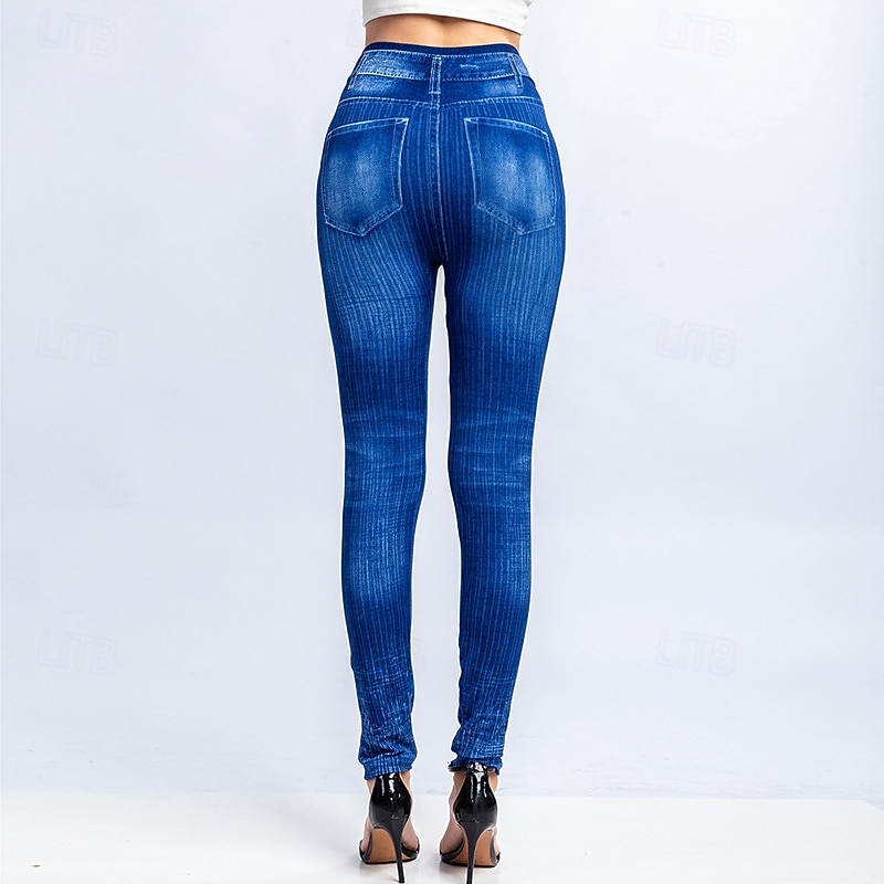 Per donna Pantaloni Eleganti Leggings Leggings comodi Streetwear Casual Lunghezza intera Naturale Semplice Tasca Confortevole Streetwear Abbigliamento quotidiano Weekend Grigio Nero Rosso Blu Autunno del 2026 a $13.99 –P4