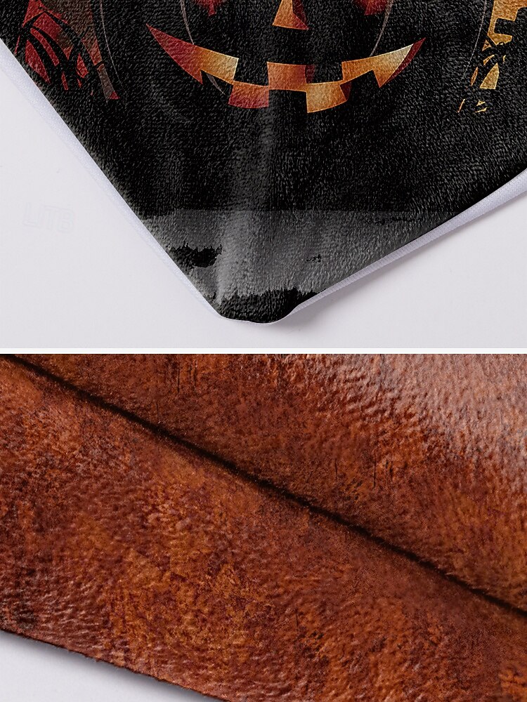 Bufanda con estampado de calabaza de Halloween para mujer: pañuelo triangular suave para el cuello ideal para fiestas, cosplay y festivales de otoño. 2025 - $14.99 –P5