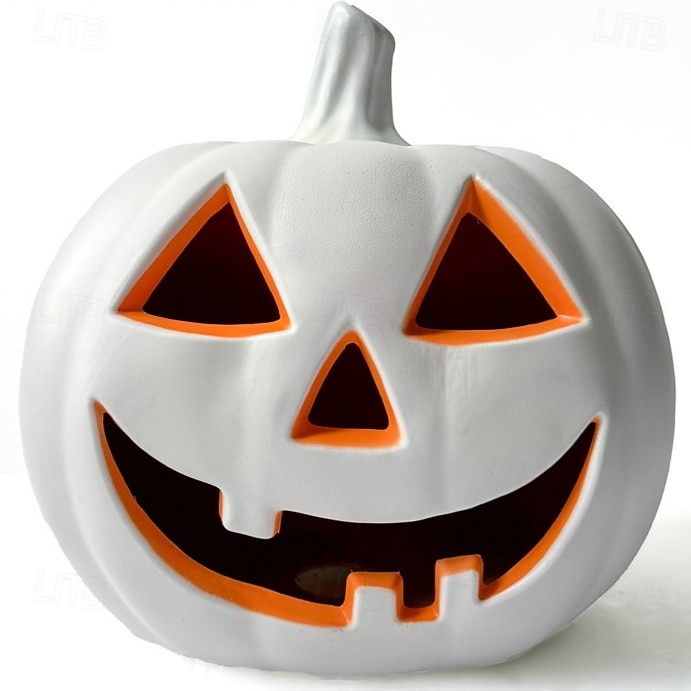 lanterna di zucca di Halloween in bianco e nero, interruttore automatico, giardino a led, paradiso, ornamento atmosferico creativo e luminoso del 2025 a $133.99 –P9