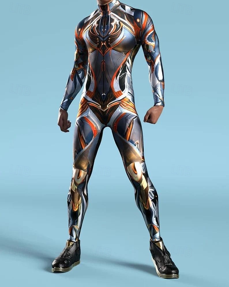 Trajes Zentai estampados Traje de cosplay Body Estampado Disfraz de carnaval Traje de Cuerpo Completo Hombre Mujer Disfraz Sexy Víspera de Todos los Santos Traje para Rendimiento Fiesta Mascarada 2025 - $29.99 –P16